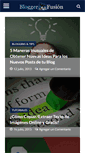 Mobile Screenshot of bloggerfusion.com